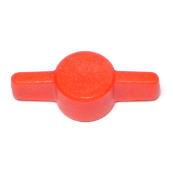 Midwest Fastener 5/16" Red Plastic Tee Thumb Screw Knobs 5PK 70893